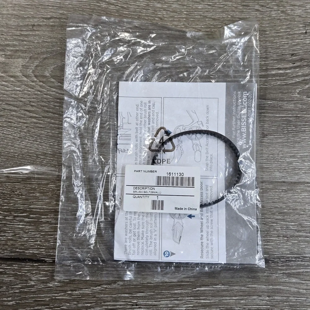 Bissell Pro Heat Revolution Pet Pro, Pet Deluxe Vacuum Belt Part 1611130